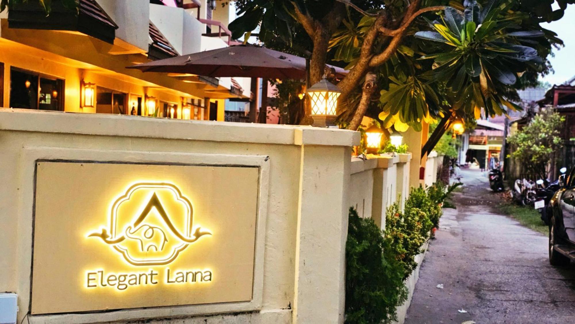 Elegant Lanna Guesthouse Chiang Mai Bagian luar foto